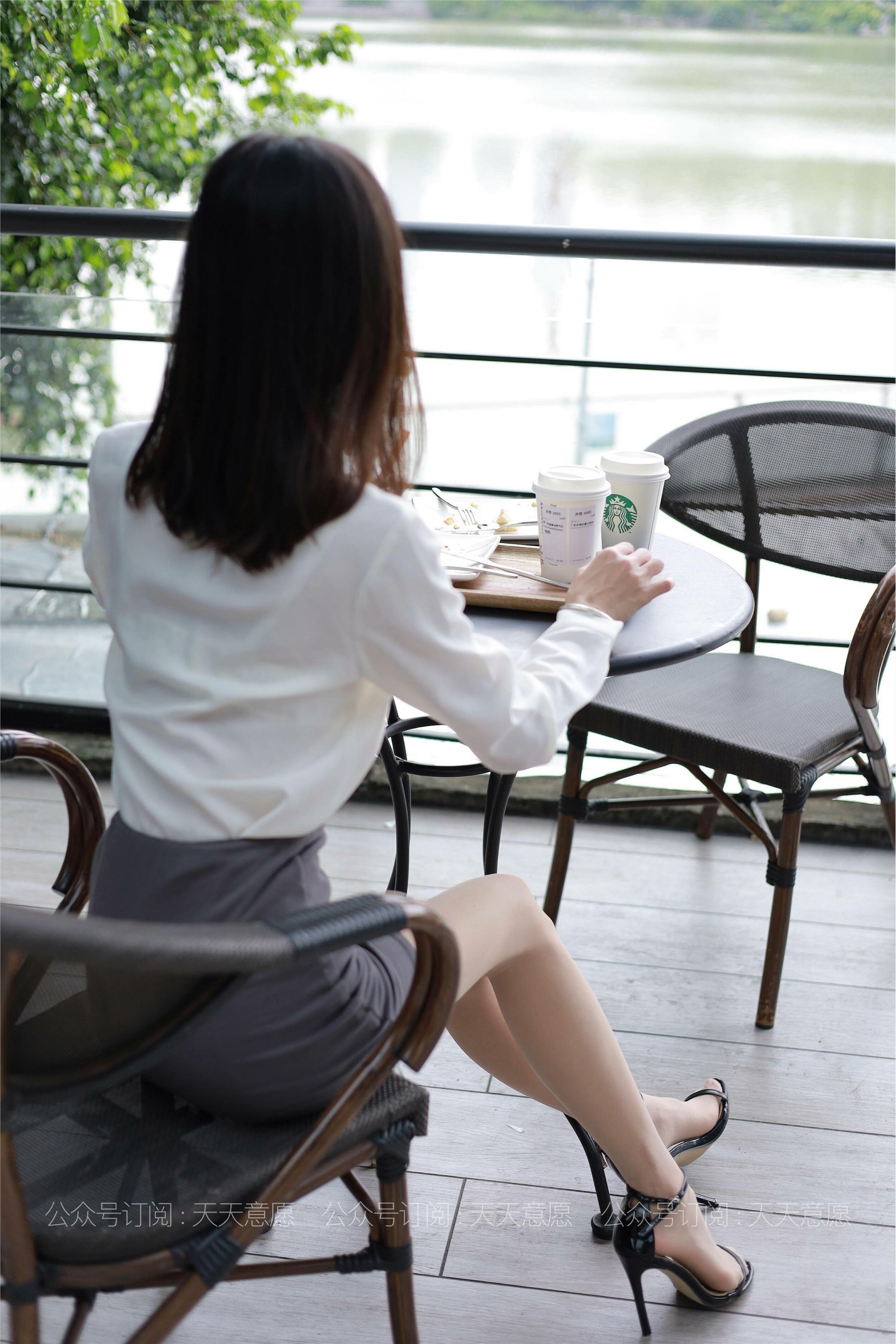 IESS异思趣向  2021.07.08 丝享家855：小六《白色OL装》